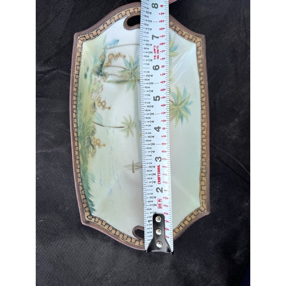 VINTAGE NIPPON MORIMURA BROS 8"‎ BEACH/OCEAN SCENE EARLY 1900'S (85) - Picture 13 of 13
